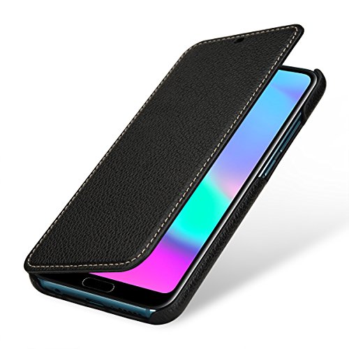 Housse Honor 10 StilGut cuir noir pour le bureau et sorties