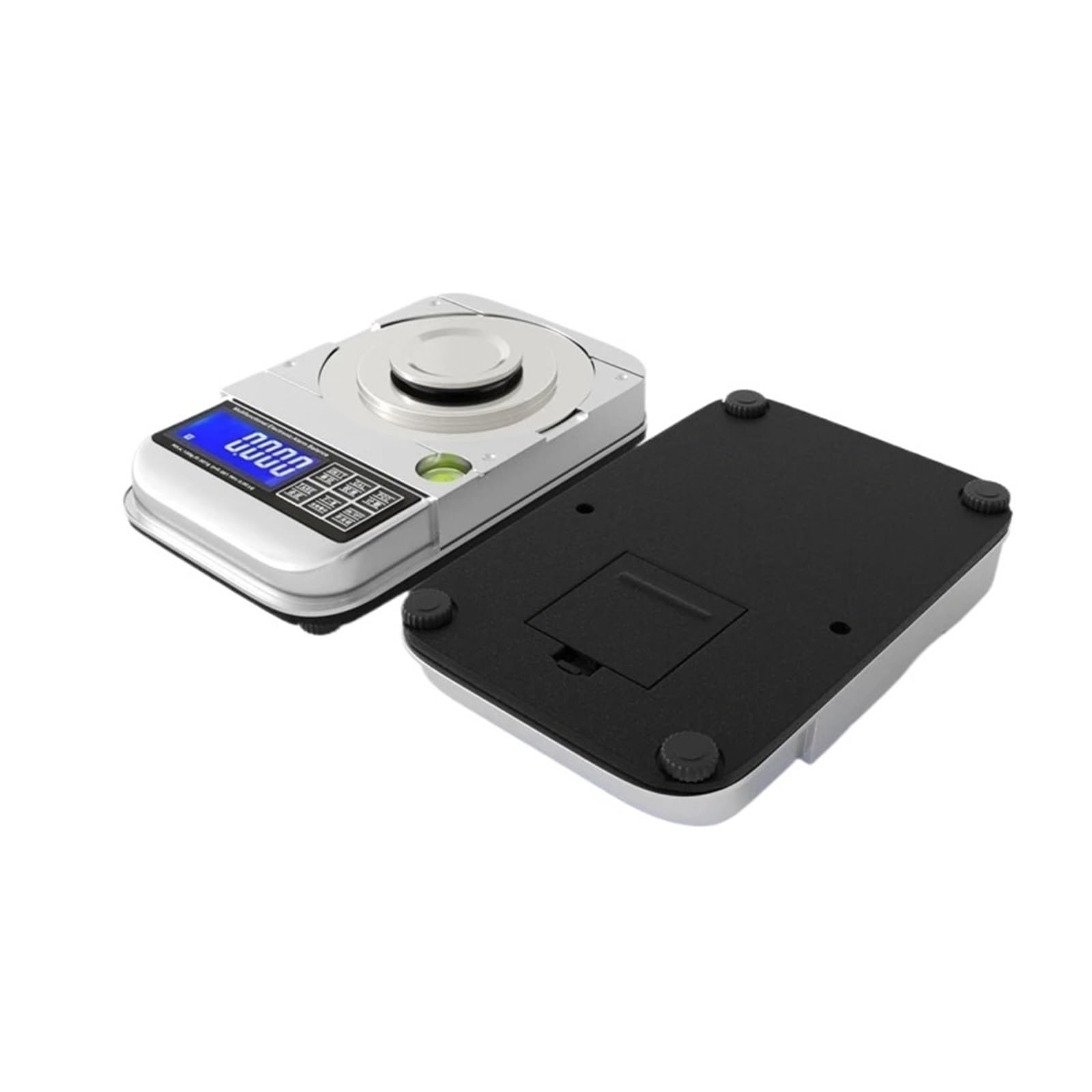 Báscula De Joyería De Carga, Precisión, LCD Digital, Número Fijo, Advertencia, Balanza De Laboratorio Medicinal Pesaje De PrecisióN(50gx0.001)