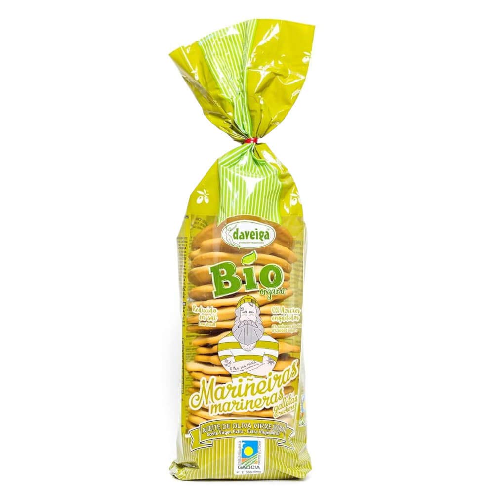 Galletas saladas Mariñeiras con aceite de oliva 200 g