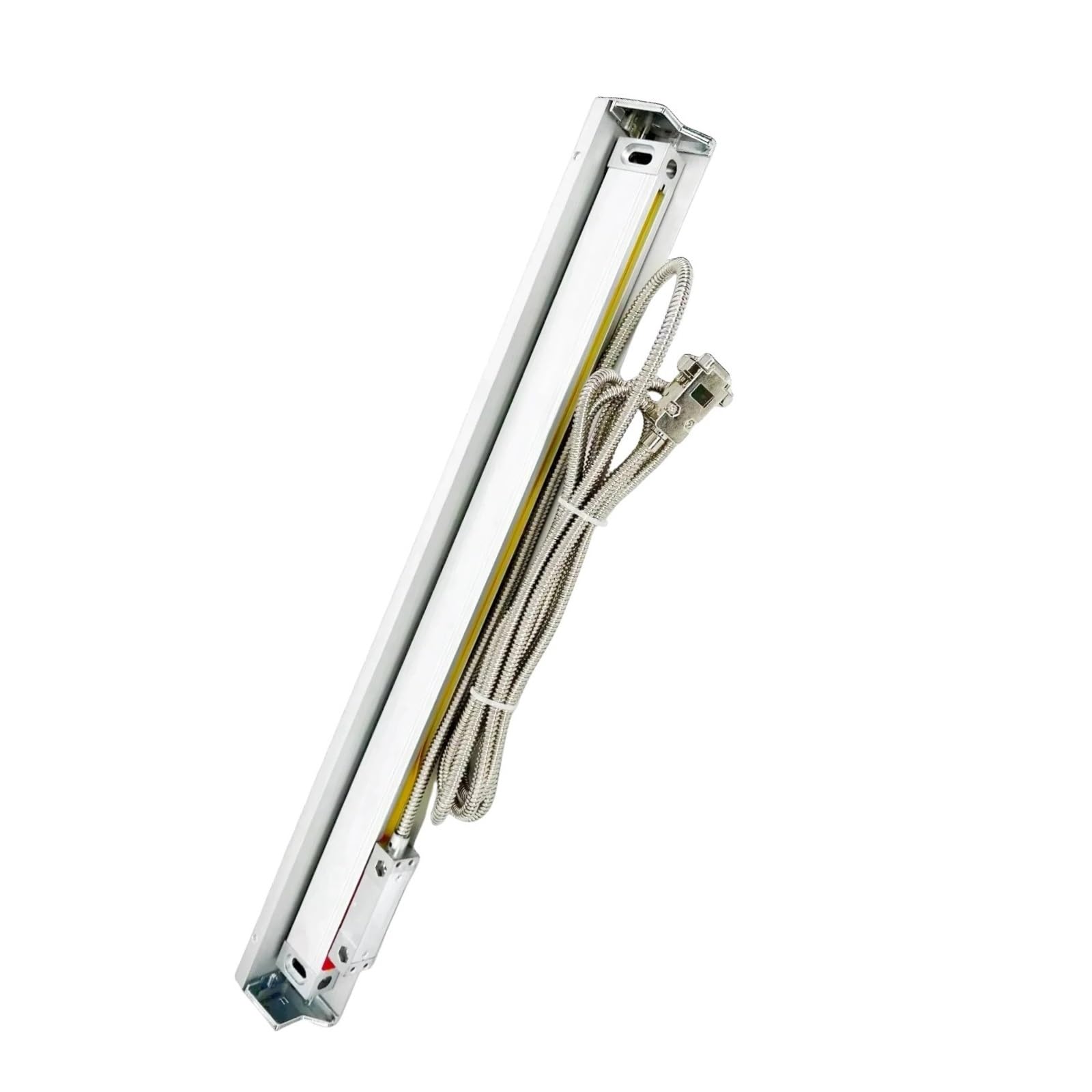 Codificador óptico de escala lineal, resolución de 0,005 mm, precisión de 5 µm, longitud de 650 mm, regla de rejilla duradera para medición de precisión