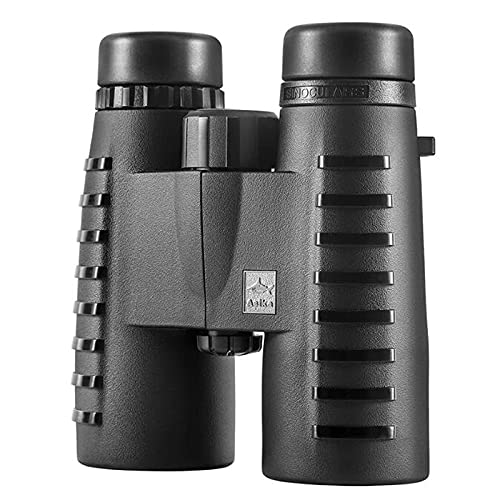 Jumelles 10x42 HD entièrement multicouches avec mise au point grand angle Bak4