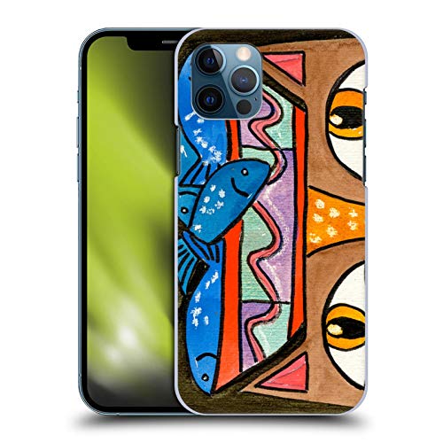 Head Case Designs Officially Licensed Wyanne Kitty with Fish Bowl Hat Cat Hard Back Case Compatible with Apple iPhone 12 / iPhone 12 Pro