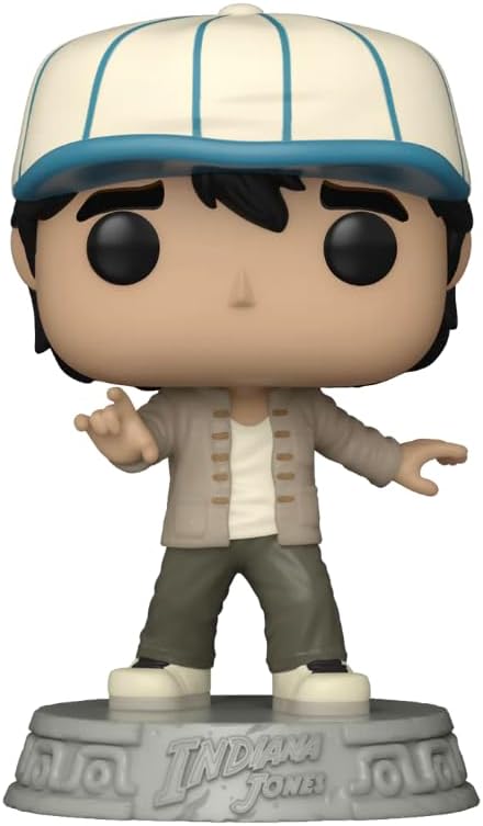 Miniatura 2 de Funko POP Indiana Jones Short Round Summer Convention Exclusive 1421 con funda protectora