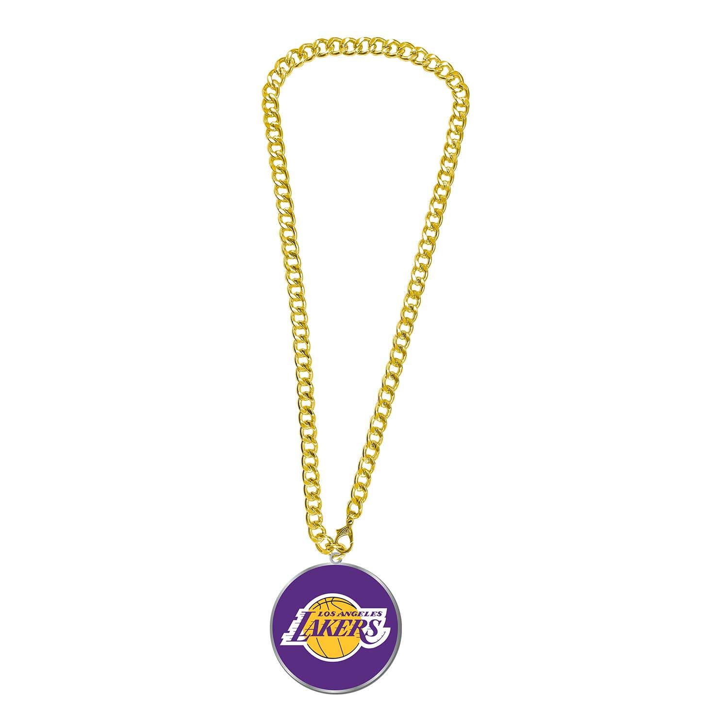 Aminco NBA Los Angeles Lakers Team Emblem Necklace