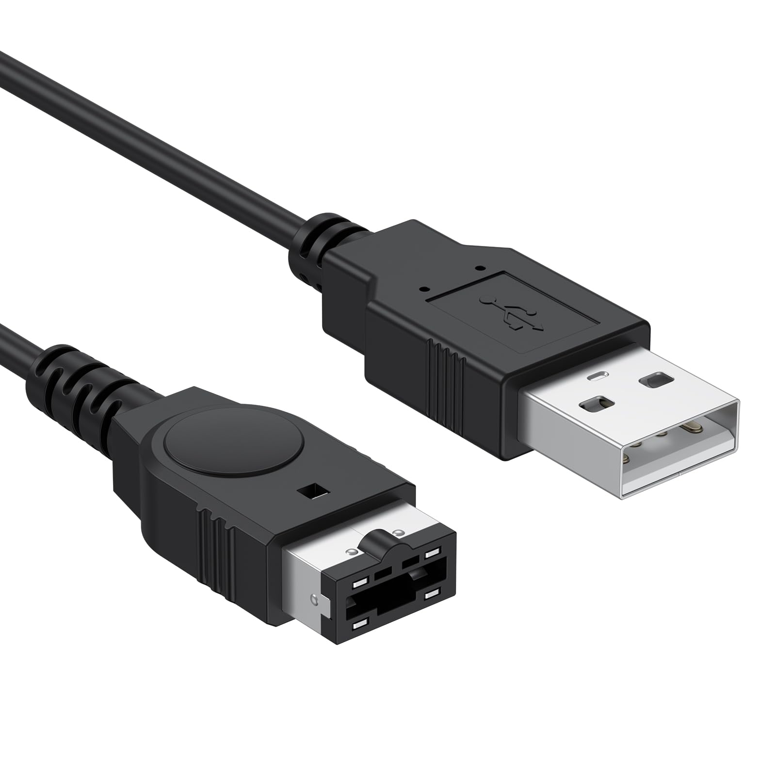 Câble de Charge USB pour Nintendo NDS et GBA SP-120 cm, Recharge Facile via USB, Chargeur Compatible avec Game Boy Advance SP/Nitendo DS