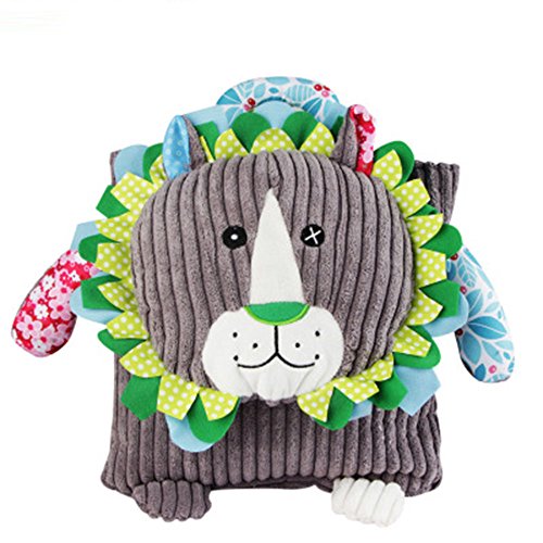 Watooma - Mochila infantil Marrón león