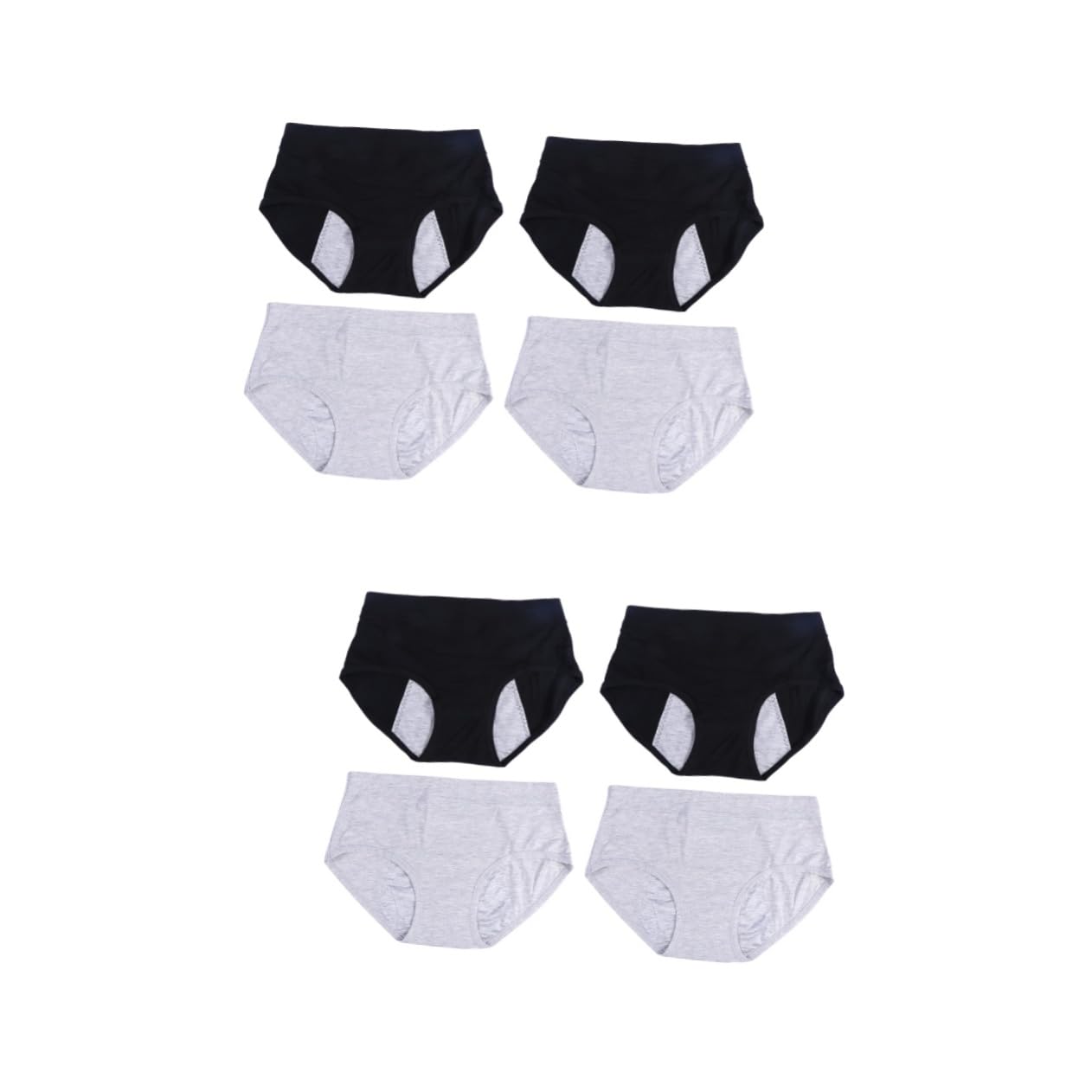SHERCHPRY 8 pantalones menstruales de flujo pesado, sin almohadilla, para adolescentes, ropa interior menstrual, ropa interior para