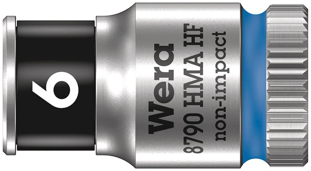 Wera 05003721001 8790 HMA HF Zyklop Socket - 1/4" - Holding Functi...