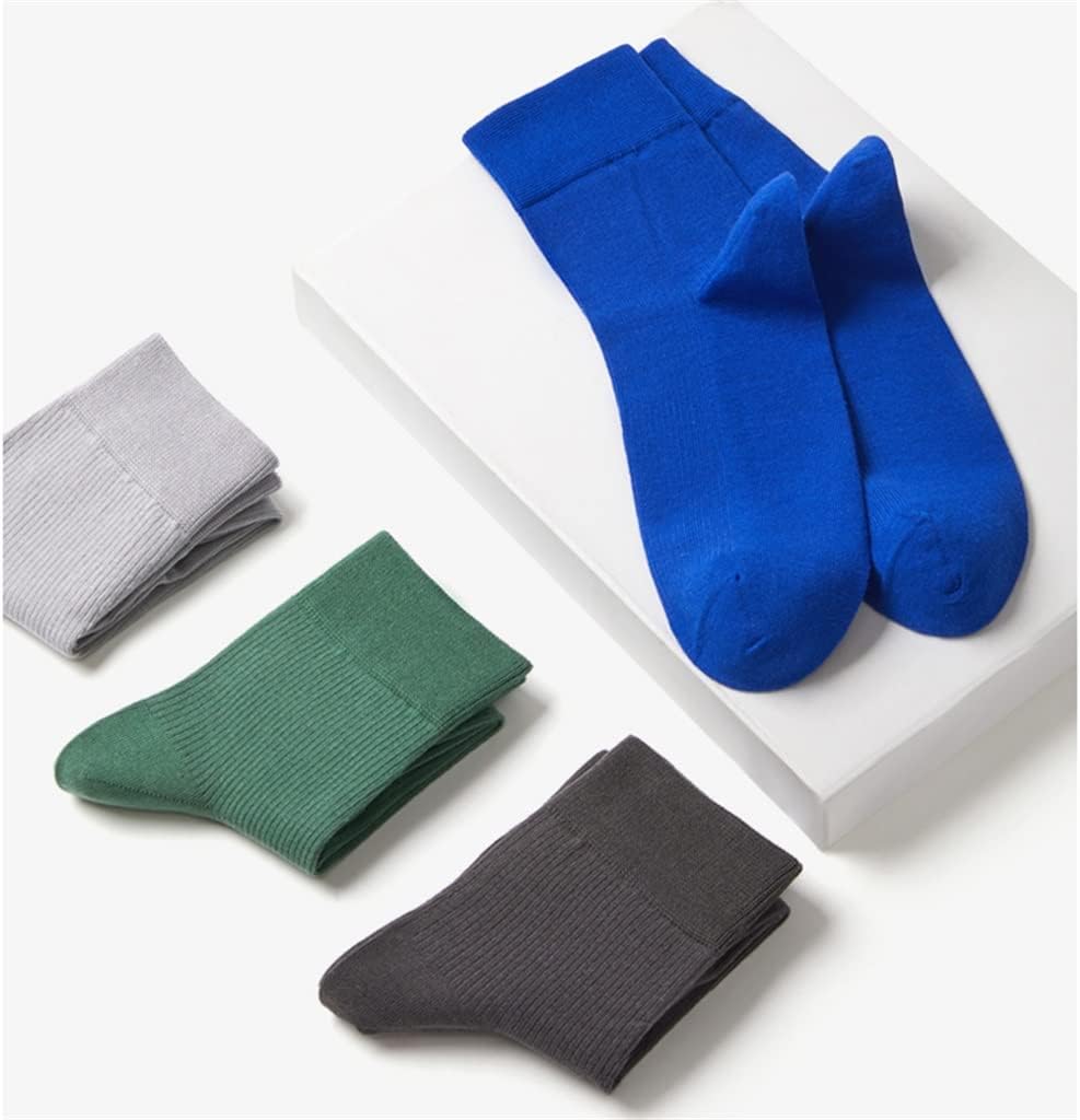 Men's Long Tube Socks Cotton Spring Autumn Thin Section Black Mid Tube Socks Stockings