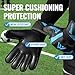 Malker Goalkeeper Gloves Football Gloves with Super Grip Palms Non-slip Abrasion-resistant Latex Palm Double Layer Wristband Protection Soccer Goalie Glove for Kids Youth Adult Blue Size 8 Malker Goalkeeper Gloves Football Gloves with Super Grip Palms Non-slip Abrasion-resistant Latex Palm Double Layer Wristband Protection Soccer Goalie Glove for Kids Youth Adult Blue Size 8
