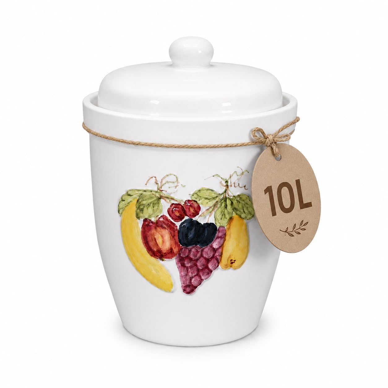 Schmitt Olla para fermentar (10 L, pintada a mano)