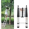 20.3FT Straight Ladder w/ 2 Hooks(Alu)