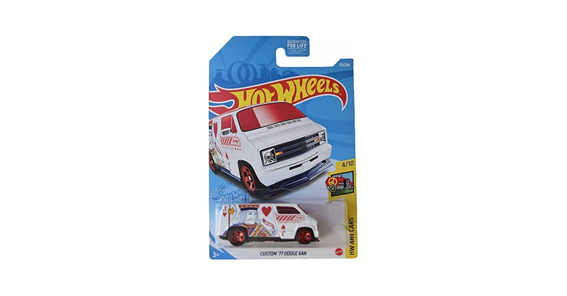 Amazon.com: Hot Wheels Custom '77 Dodge Van, [white] 65/250