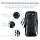 MWUMRCM Armband Armtasche, Rennen Outdoor Handytasche Sport Laufen Doppel Reißverschluss Sportarmband für Handy Bis zu 7,0, iPhone 14 Pro 13 XS MAX XR 8 7 6 6S Plus, Samsung S21 S10 Plus S8