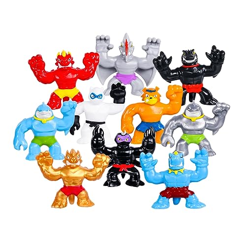 Heroes of Goo Jit Zu Minis, mega lote de 10 minis numa embalagem