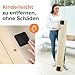 GripFix® Teppich Antirutschunterlage – STARKER Halt OHNE RÜCKSTÄNDE – MEHR Sicherheit IM Alltag – Waschbare & Wiederverwendbare Pads (4 Set, Schwarz)