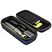 ProCase Custodia per Philips Norelco OneBlade, ProCase EVA Borsa Rigida Compatta Portatile per Philips Norelco OneBlade QP2520/90 QP2520/70, con Cinturino -Blu Marino