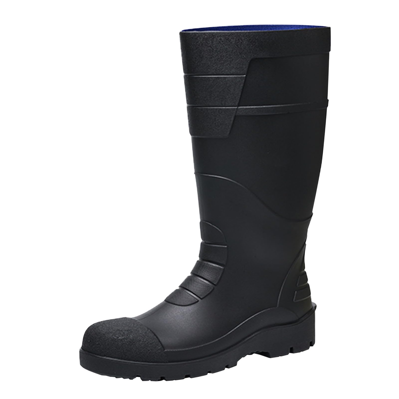 Botas De Agua Para Hombre Y Mujer Botas Impermeables Botines Jardín Trabajo Suave Y Ligero Moda Media Caña Botines De Pvc De Moda Antideslizante Adecuado Para Días Lluviosos Y Ambientes Húmedos