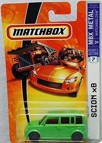 Amazon.com: Matchbox Scion XB Green - Black Wheel #7 1/64 Scale