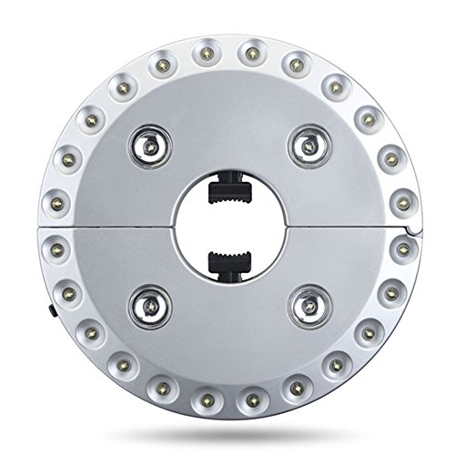 28 LED 3 Mode Camping Tent Portable Lantern UFO Umbrella Light Lamp(White)