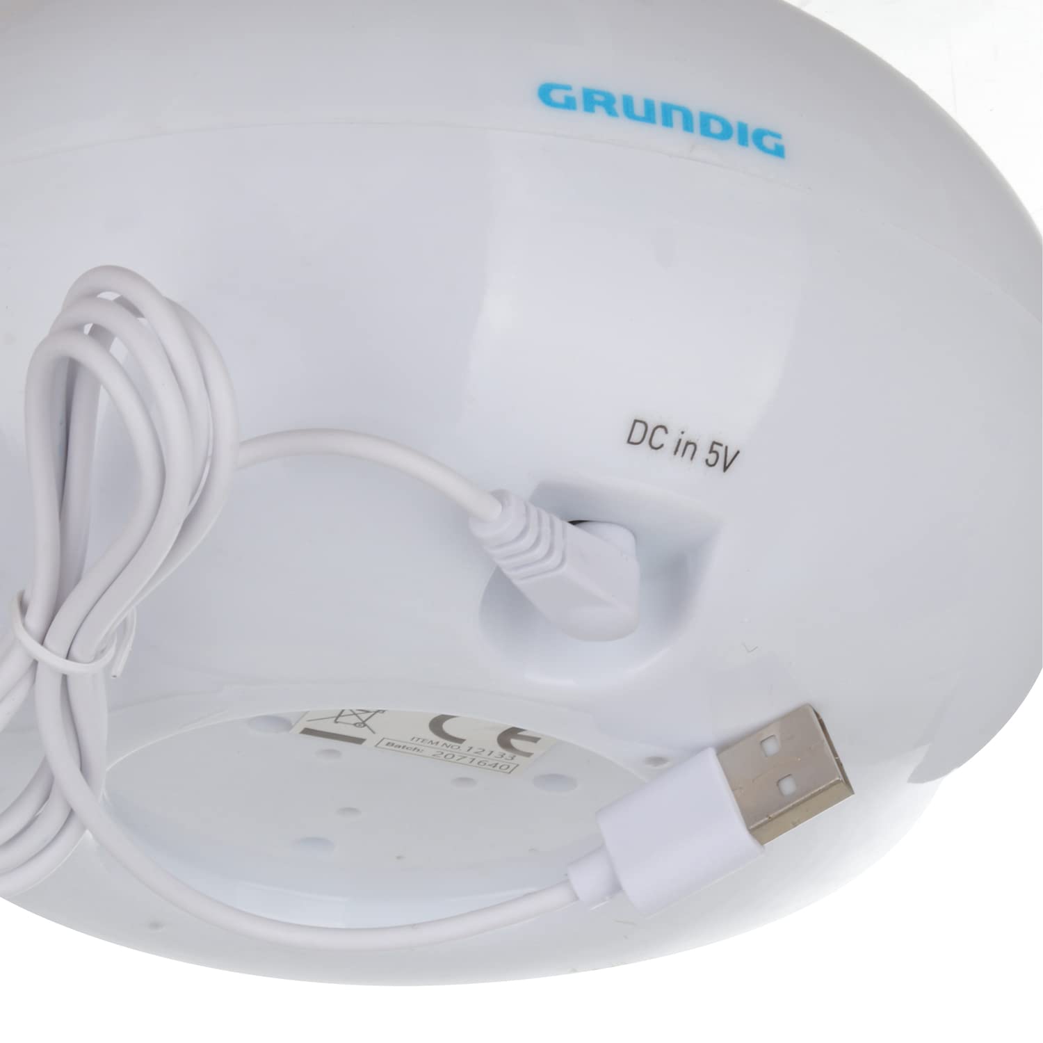 thumbnail: Grundig Aroma Diffuser En Luchtbevochtiger - 80 Ml Watercapaciteit, Timer, Kleurveranderende LED, USB Voeding