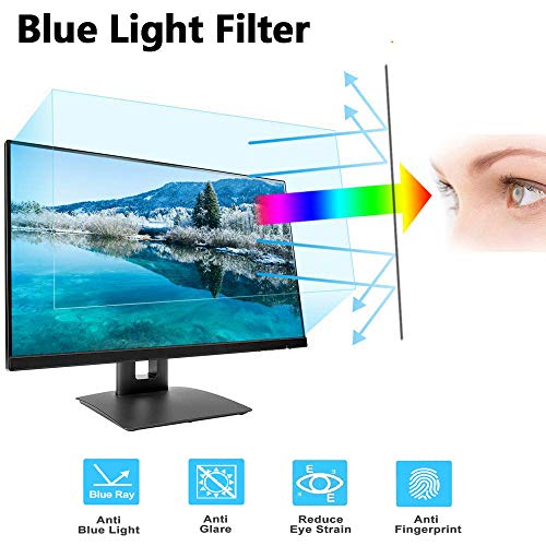 ZSLD 22 Inch Computer Monitor Screen Protector Filter, Eyes Protection/Anti Glare/Anti Blue Light