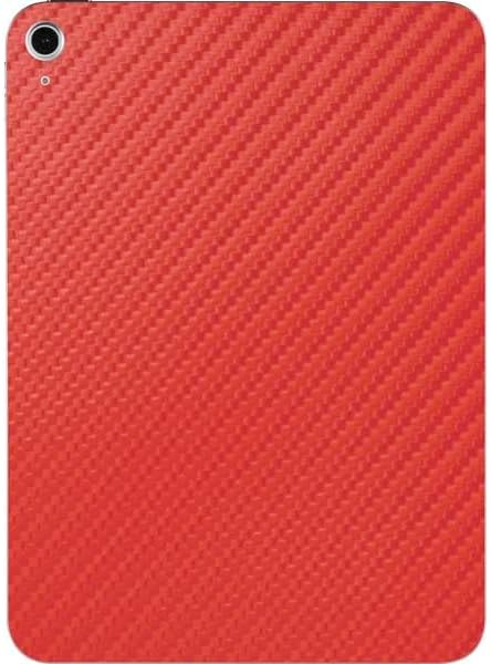 Skinit Decal Tablet Skin Compatible with iPad 11th Gen (2025) - Red Carbon Fiber Specialty Texture Material Design