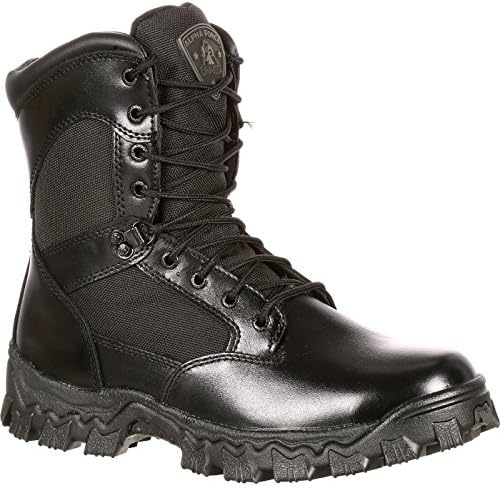 Rocky FQ0002165 8" Alpha Blk Waterproof WIDE 3 Duty Boots | Image 4