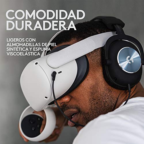 Logitech-G-PRO-VR-Auriculares-Gaming-para-Oculus-Quest-2-Oculus-Ready-Cable-personalizable-Controlador-de-audio-para-juegos-PRO-G-Conexion-auxiliar-de-35mm-de-baja-latencia-Negro