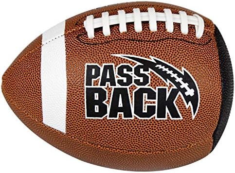 Passback Official Composite Football, Ages 14+, High School Training Football