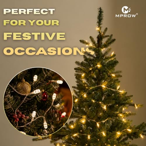 Image of MPROW 10M /40LED Diamond Shape String Lights, Warm White