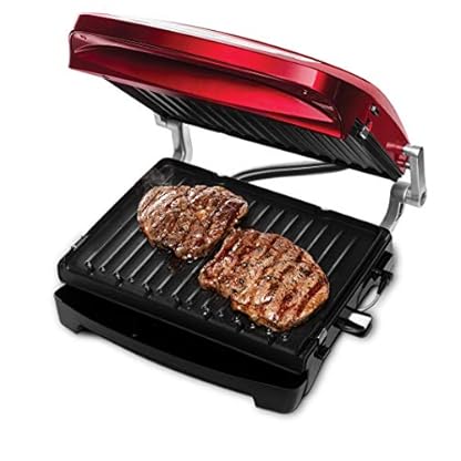 George Foreman 24001-56 Fitnessgrill Präzisions, intelligenter Kerntemperatursensor, 5 verschiedene Modi, Kontaktgrill… – Bild 4