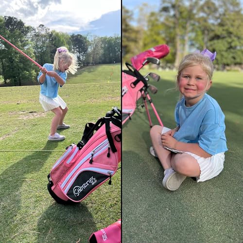 Kids Golf Club Set with Stand Bag for Toddlers 34–38 Inches