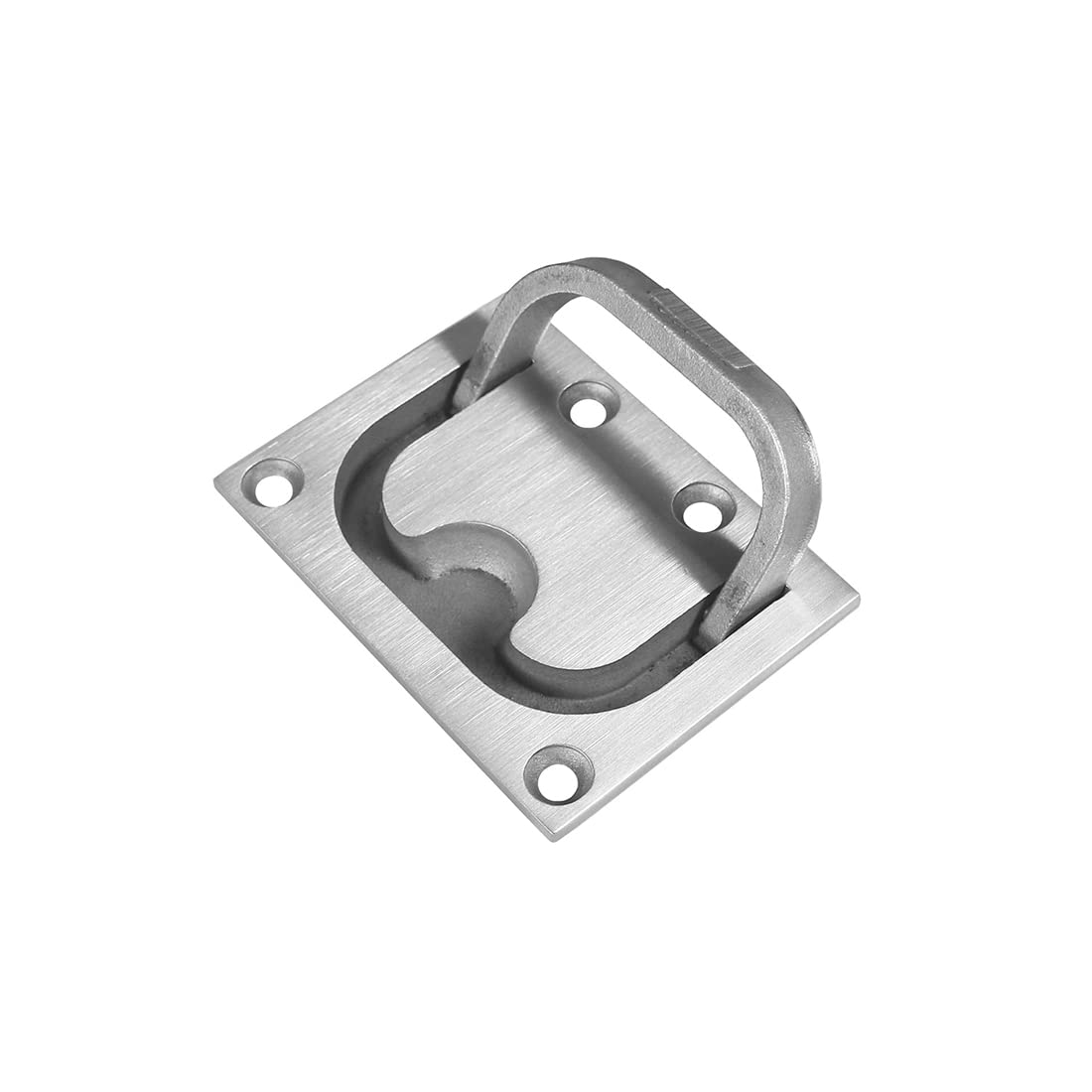 2 Trappes Affleurantes Pour Bateaux Poignée Marine En Acier Inoxydable Trappe Encastree Pour Bateau Poignee De Traction Encastree Avec 8 Vis Pour Casier Darmoire Marine Yacht Boat 92068051