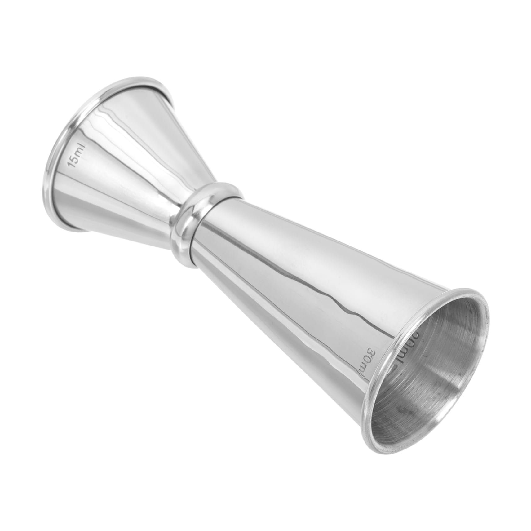HOLIDYOYO Measuring Cup Jigger Stainless Steel Bar Tool Accurate Ounce Measurement for Cocktails Bartending