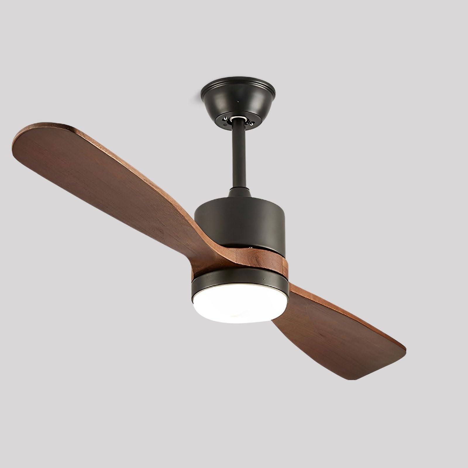 Ventilateur de plafond pour chambre éliminant la chaleur sans bruit grâce au moteur CC