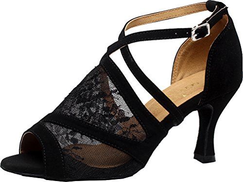 Chaussures de danse latine talons femme salsa tango cha-cha ballroom semelle sur mesure