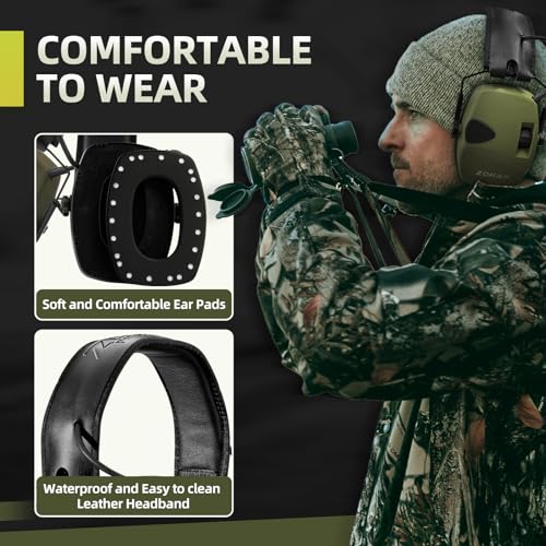 Image of ZOHAN EM054 Electronic Shooting Ear Protection