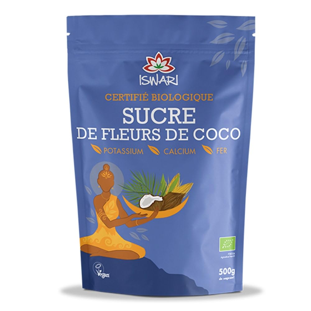 Iswari Sucre de Fleurs de Coco Bio 500g