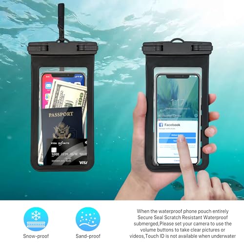 Qiruicomy WDB01 Waterproof Phone Pouch, Waterproof Phone Case thumb #5