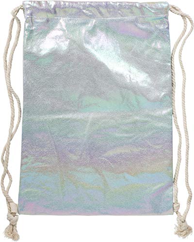 styleBREAKER gymtas met oppervlak in iriserende regenbooglook, rugzak, sporttas, zakje, unisex 02012298, Farbe… - Image 6