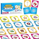 Aizweb Match Game,Memory Game,40 Pcs Toddler Card Games for Boys Girls Kids Ages 3 4 5 6,Flash Cards for Preschool Kindergarten Learning Activities,Educational Toys Homechool Supplies