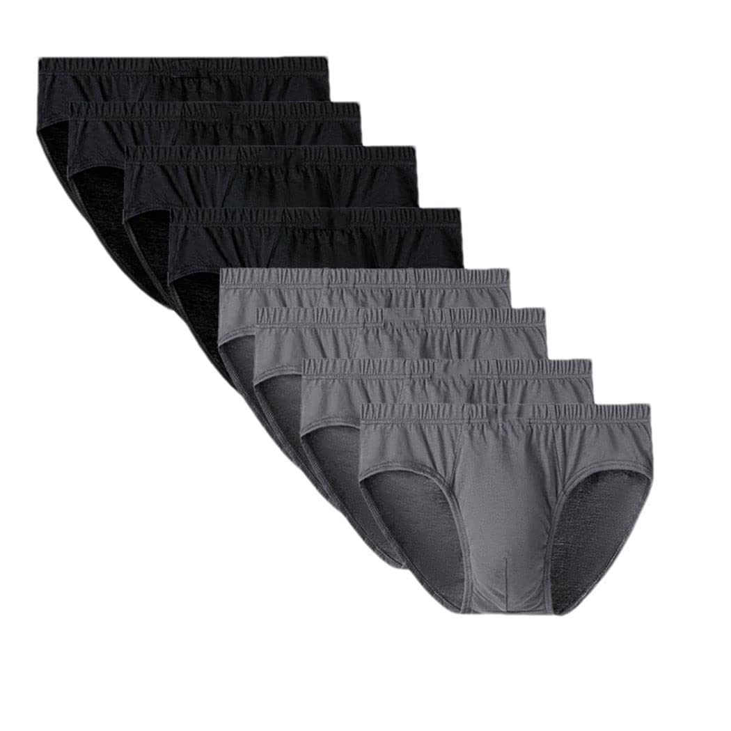 keusyoi 8 calzoncillos para hombre, ropa interior de algodón para hombre, ropa interior de bikini para hombre, ropa interior cómoda y sexy