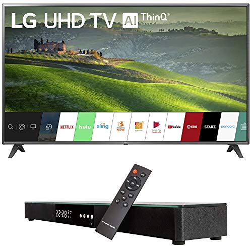 LG 75UM6970 75-inch HDR 4K UHD Smart IPS LED TV (2019) Bundle