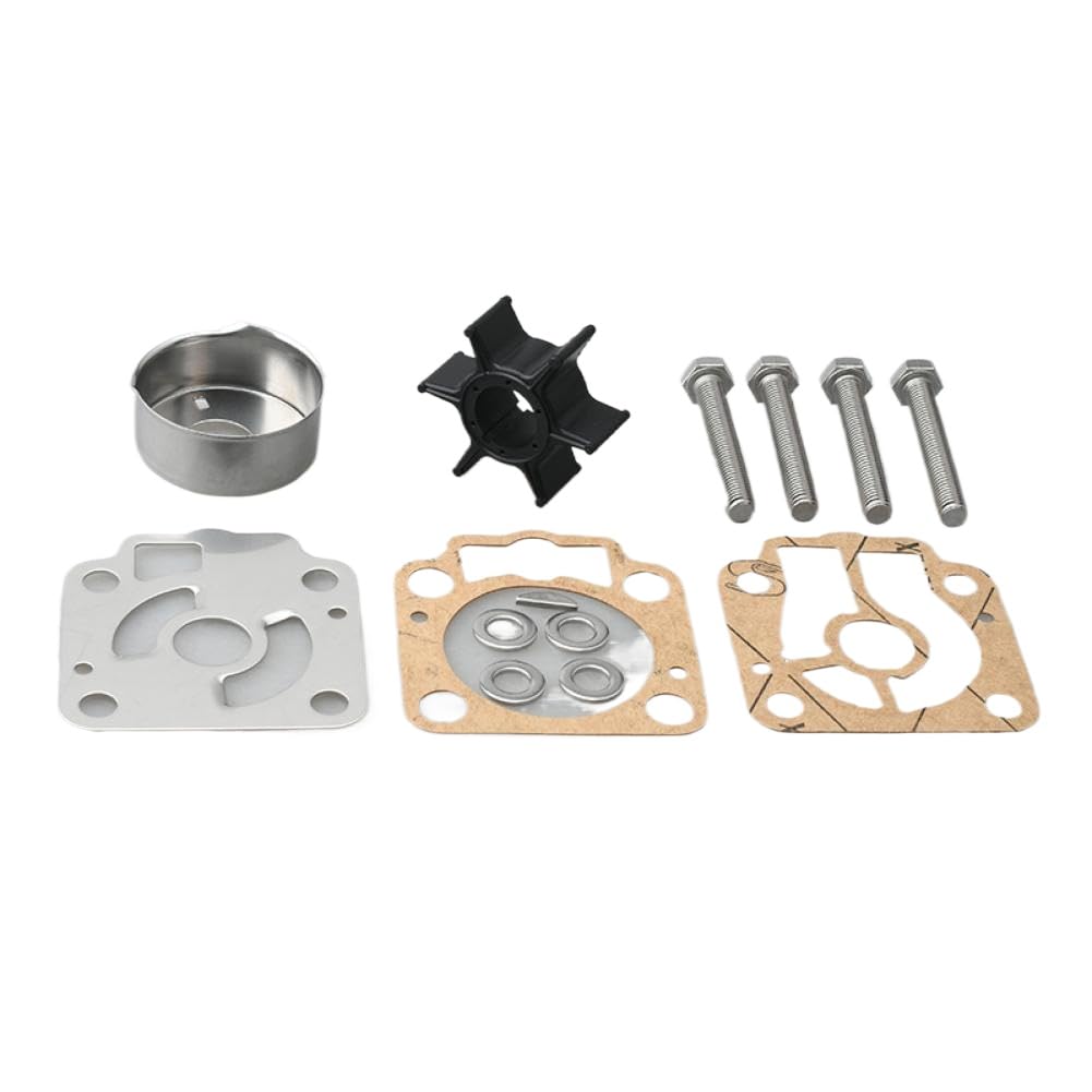 Kit Riparazione Pompa Acqua 3C8-87322-0 Compatibile Con 40/50hp 2-Stroke | Adatto per motori fuoribordo dei modelli; Sostituisce il numero di parte 3C8873220