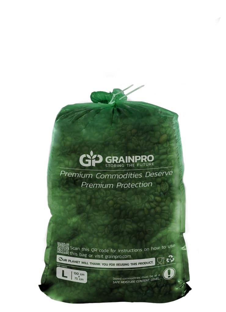 GrainPro High Strength PE with Barrier Layer Dry Grain Storage Bags 25kg Capacity (Hermetic Grain Storage Bags 85 x 65 CMS) (10)
