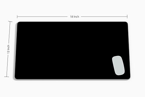 Miniatura 4 de Mousemat - Alfombrilla de mouse impermeable para computadora, oficina, juegos, trabajo, base de goma antideslizante, alfombrilla de mouse portátil