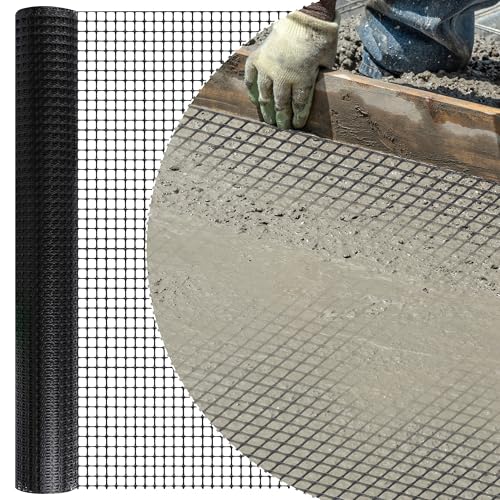 Goldshire 4ft × 50ft Bi-Directional Geogrid Roll – Driveway & Gravel Stabilization Grid Mesh, Geocell Ground Grid for Roadbed, Garden, Parking Area, Patio, Walkway by Goldshire - Used condition - US$56.99