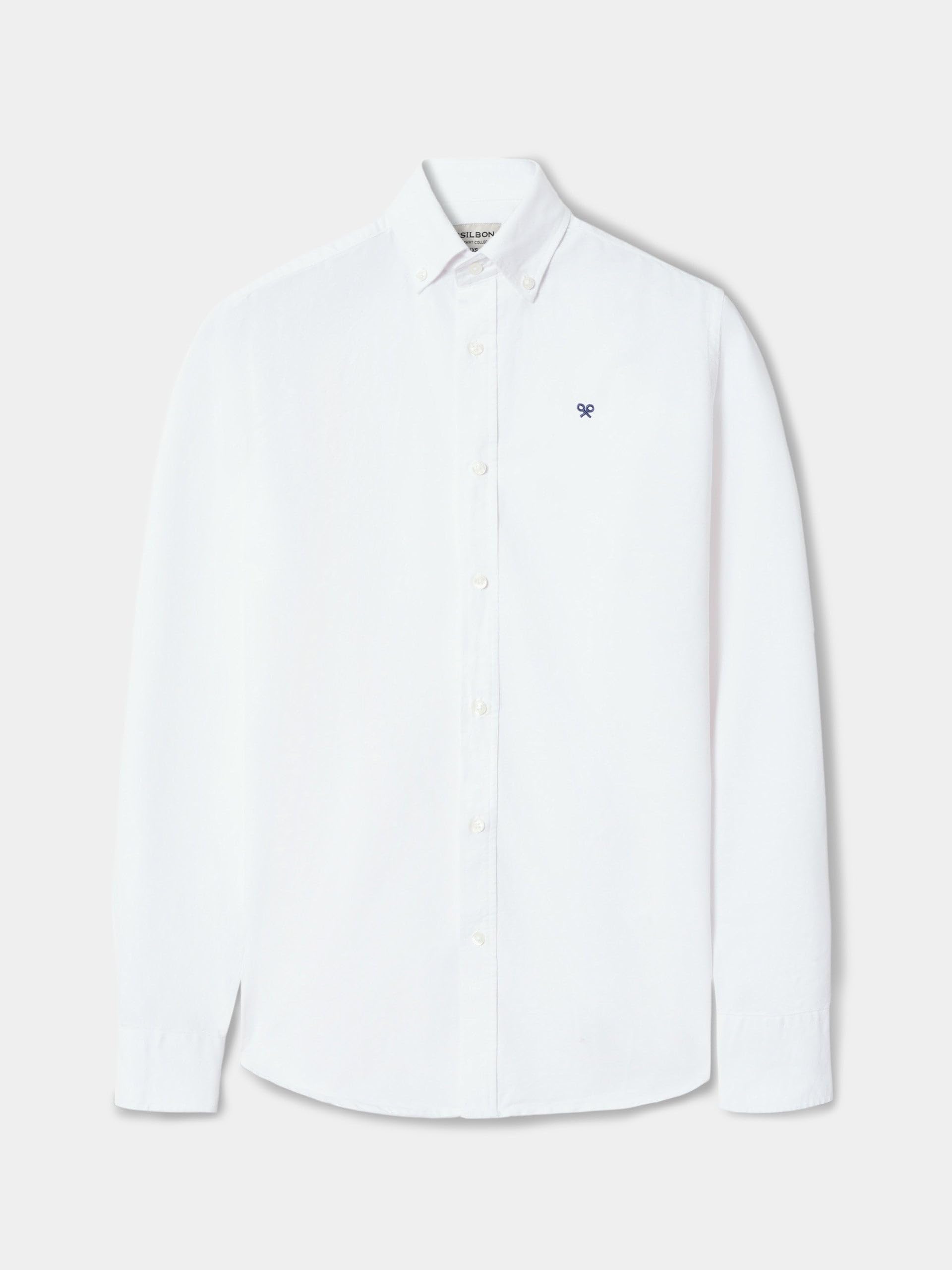 SILBON Camisa Sport Oxford para Hombre