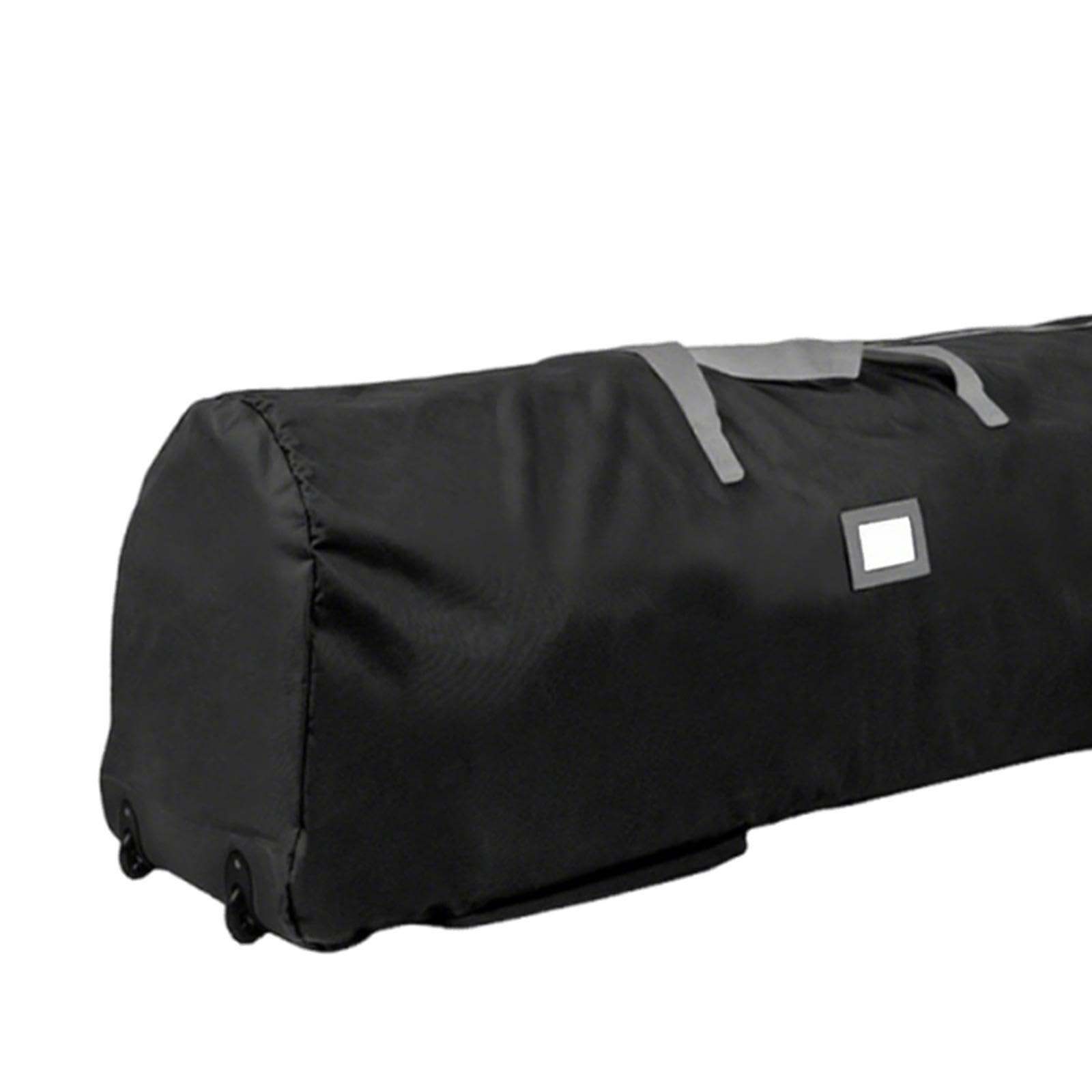 Yajuyi Aufbewahrungstasche für Künstliche Weihnachtsbäume mit Rollen, Leicht Und Einfach zu Transportieren, Multifunktionales Oxford Gewebe, Schwarz 122x38x51cm